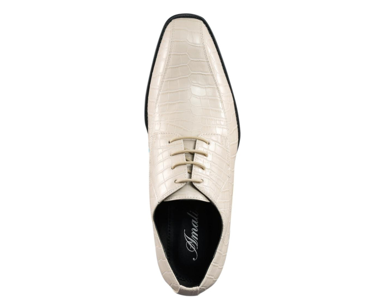 Amali Men’s Harvey Cream – Detail Close-Up