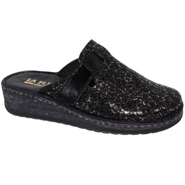 Hava Woman's Slip-On Leather Comfort Sandal