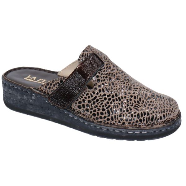 Hava Woman's Slip-On Leather Comfort Sandal