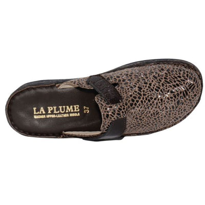 Hava Woman's Slip-On Leather Comfort Sandal