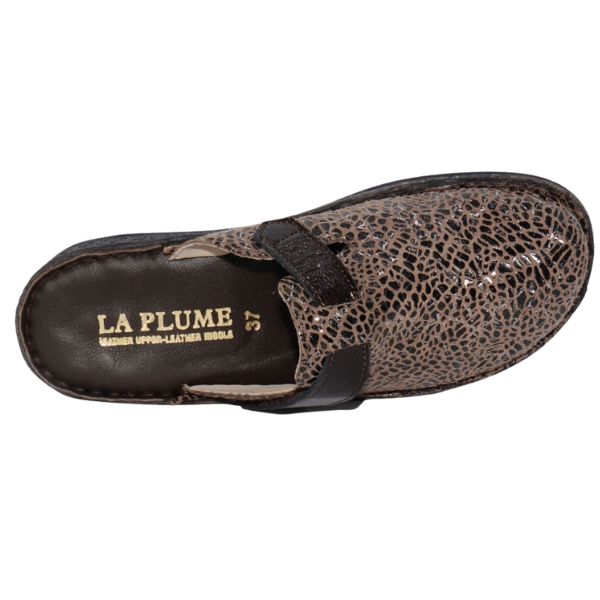 Hava Woman's Slip-On Leather Comfort Sandal