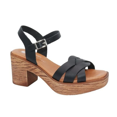 Eric Michael Heidi Women’s Platform Block Heel Sandal