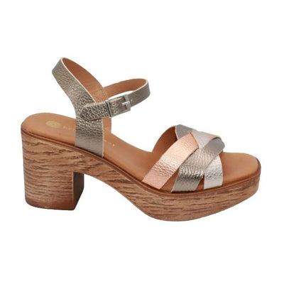 Eric Michael Heidi Women’s Platform Block Heel Sandal