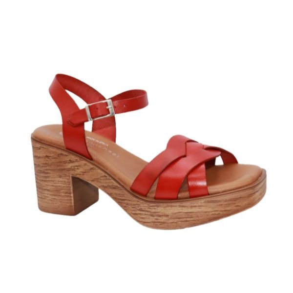 Eric Michael Heidi Women’s Platform Block Heel Sandal