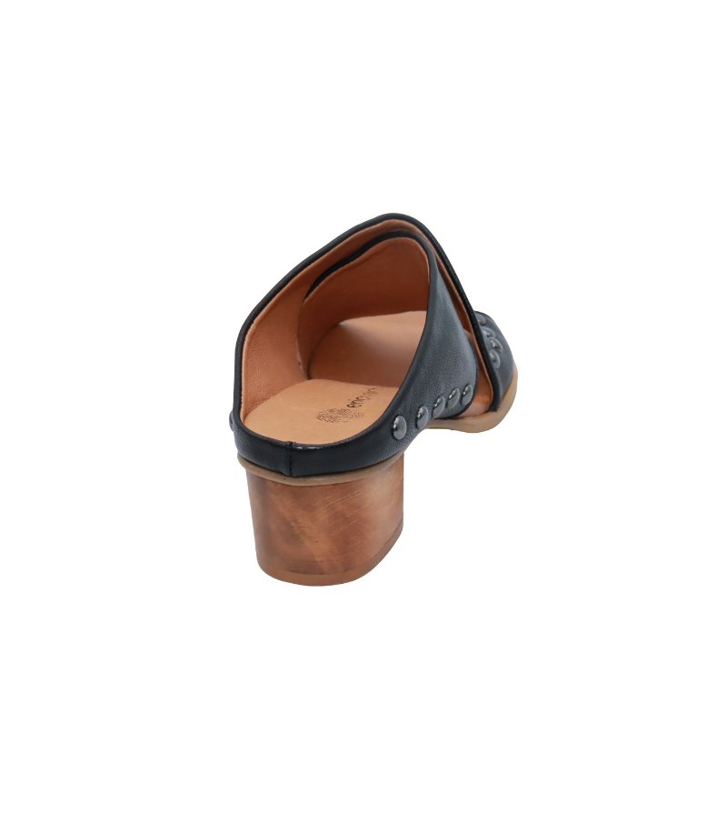 Eric Michael Hila Studded Crisscross Slide