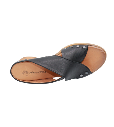 Eric Michael Hila Studded Crisscross Slide