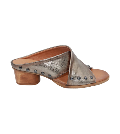 Eric Michael Hila Studded Crisscross Slide