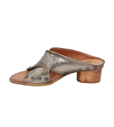 Eric Michael Hila Studded Crisscross Slide