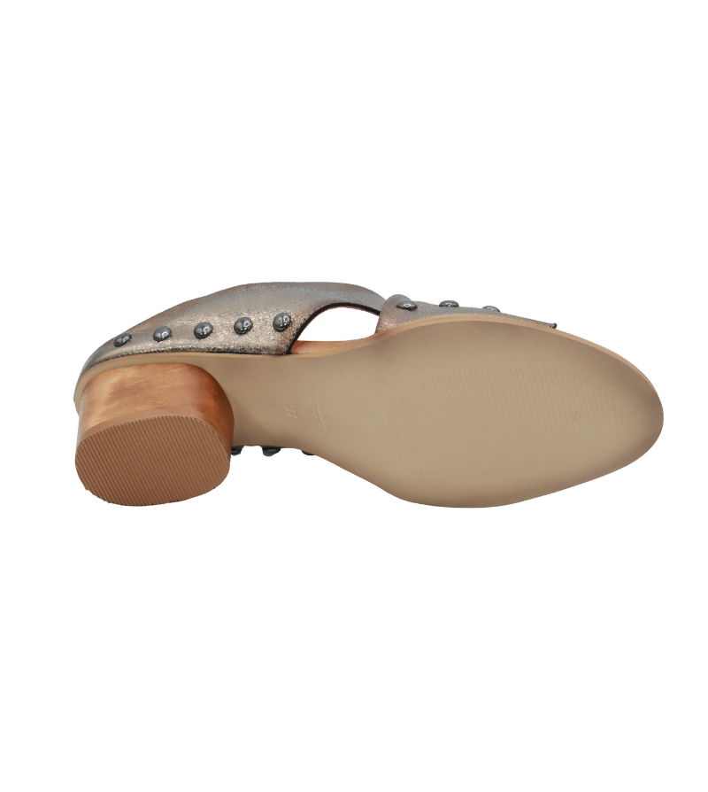 Eric Michael Hila Studded Crisscross Slide