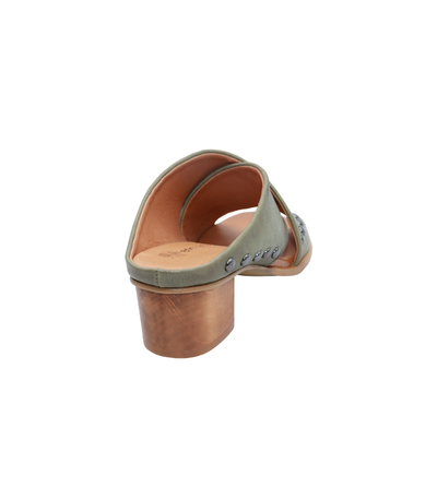 Eric Michael Hila Studded Crisscross Slide