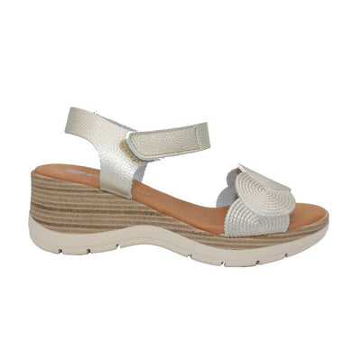 Eric Michael Honey Women’s Platform Wedge Sandal