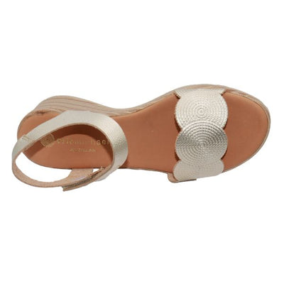 Eric Michael Honey Women’s Platform Wedge Sandal