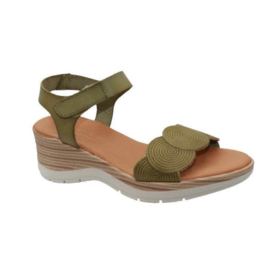 Eric Michael Honey Women’s Platform Wedge Sandal