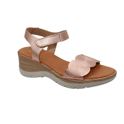Eric Michael Honey Women’s Platform Wedge Sandal