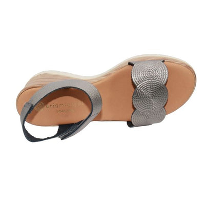 Eric Michael Honey Women’s Platform Wedge Sandal