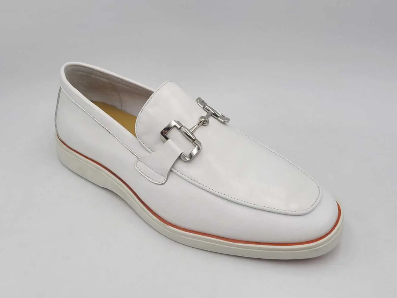 Carrucci Shoes Men's Horsebit Loafer Sporty Sole Hand Burnished Men's Leather