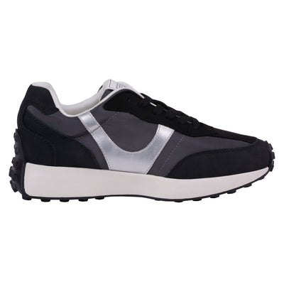 Women's Howell Black Lace-Up Sneakers