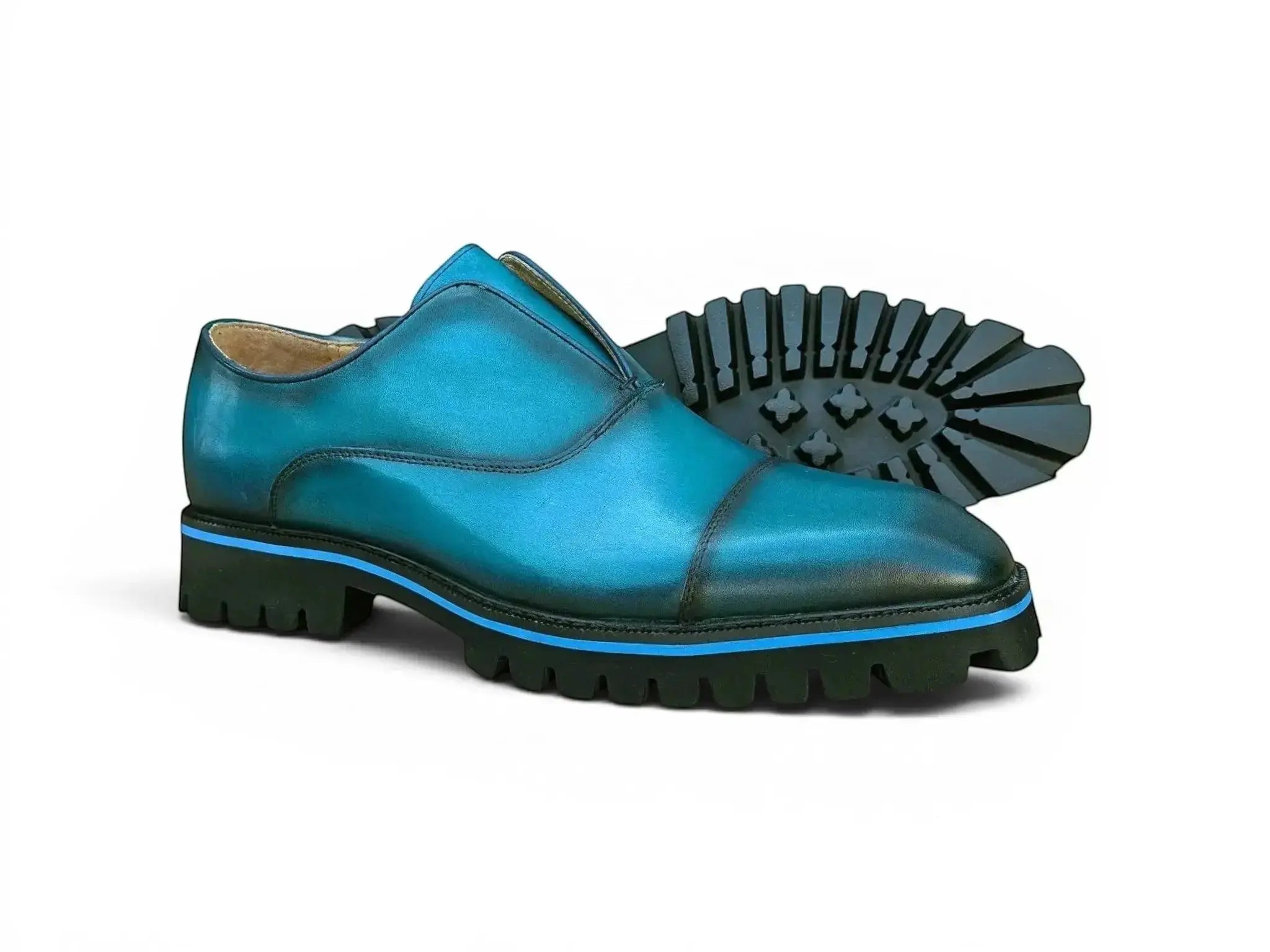 Hybrid Lug Laceless Oxford