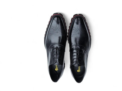 Carrucci Shoes Hybrid Lug Oxford Calfskin Leather KS557 15 top view
