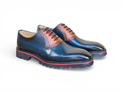 Carrucci Shoes Hybrid Lug Oxford Calfskin Leather KS557 15 view 6
