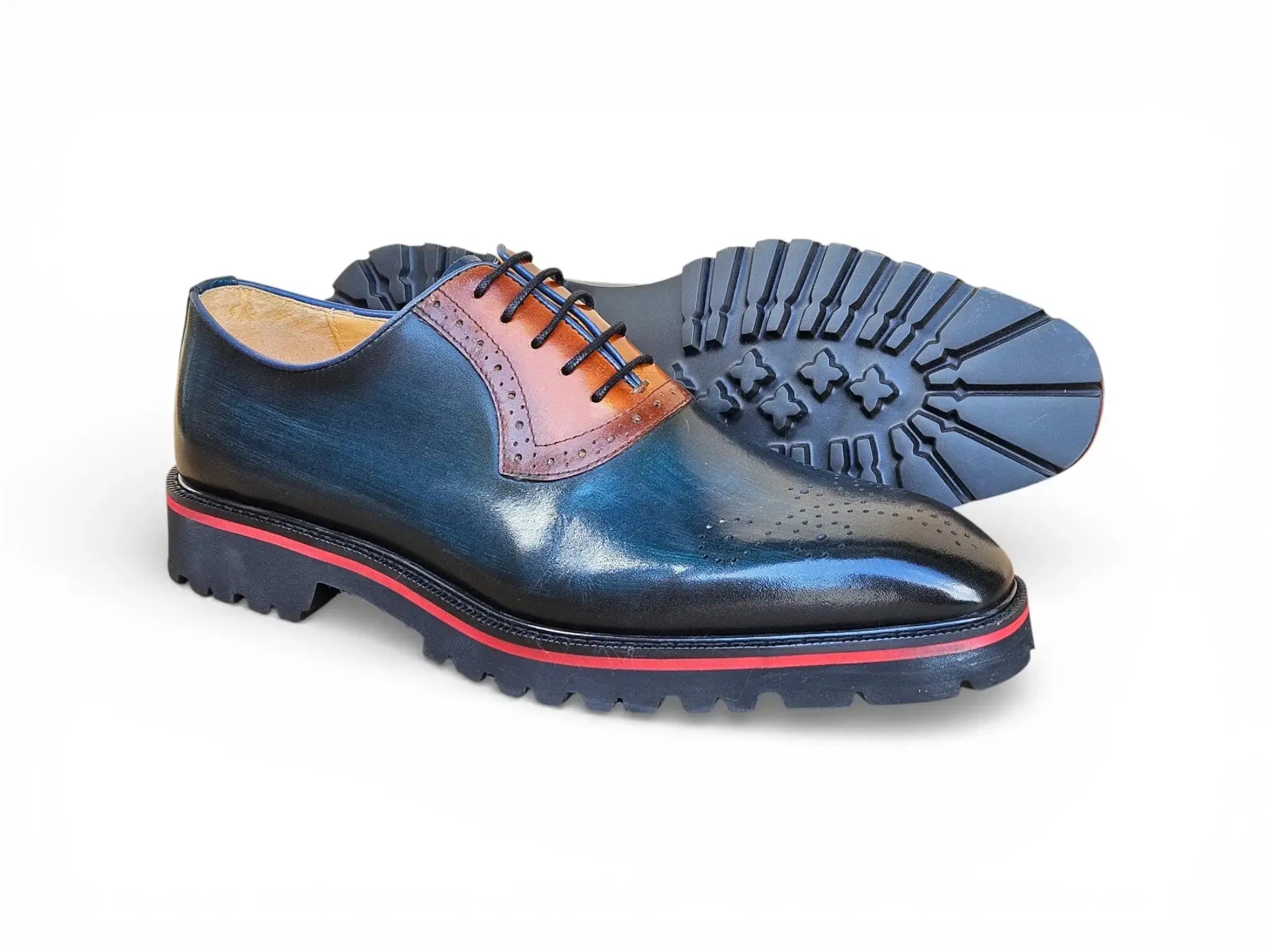 Carrucci Shoes Hybrid Lug Oxford Calfskin Leather KS557 15 view 11