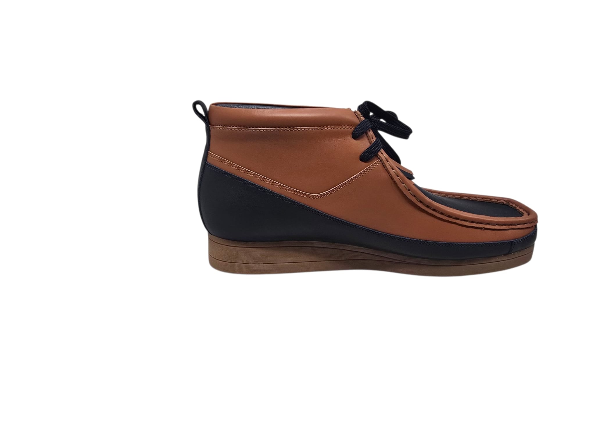 British Walkers New Castle French Men's Premium Lamb Leather Moc Toe Boots view 15