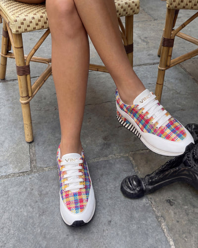 Vinci Leather The Valencia White Leather Women Sneaker – product view 10