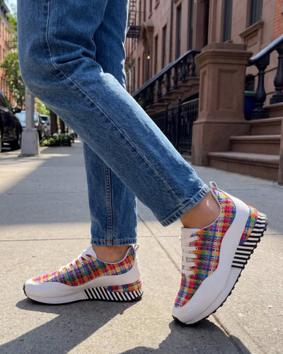 Vinci Leather The Valencia White Leather Women Sneaker – product view 11