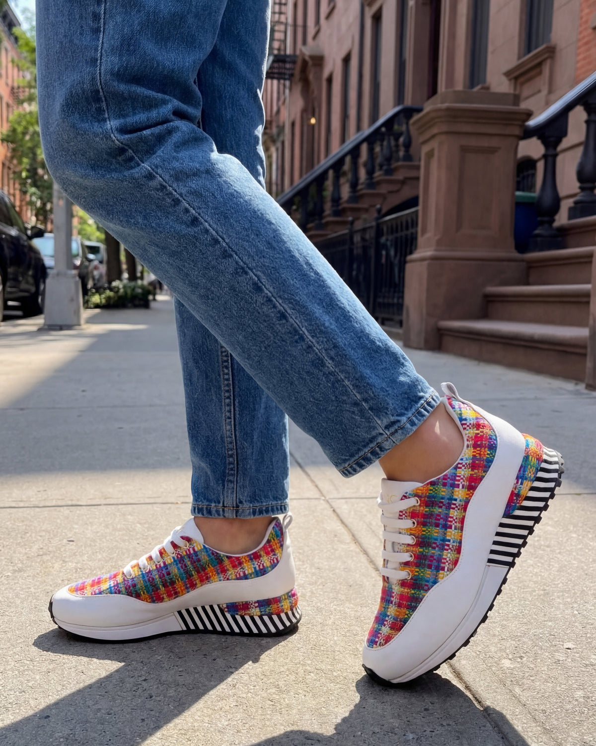 Vinci Leather The Valencia White Leather Women Sneaker – product view 15