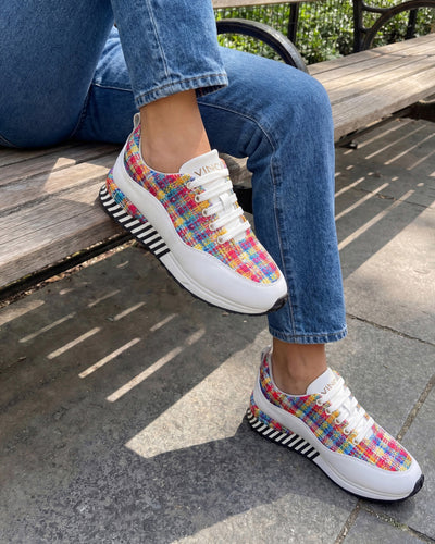 Vinci Leather The Valencia White Leather Women Sneaker – product view 16
