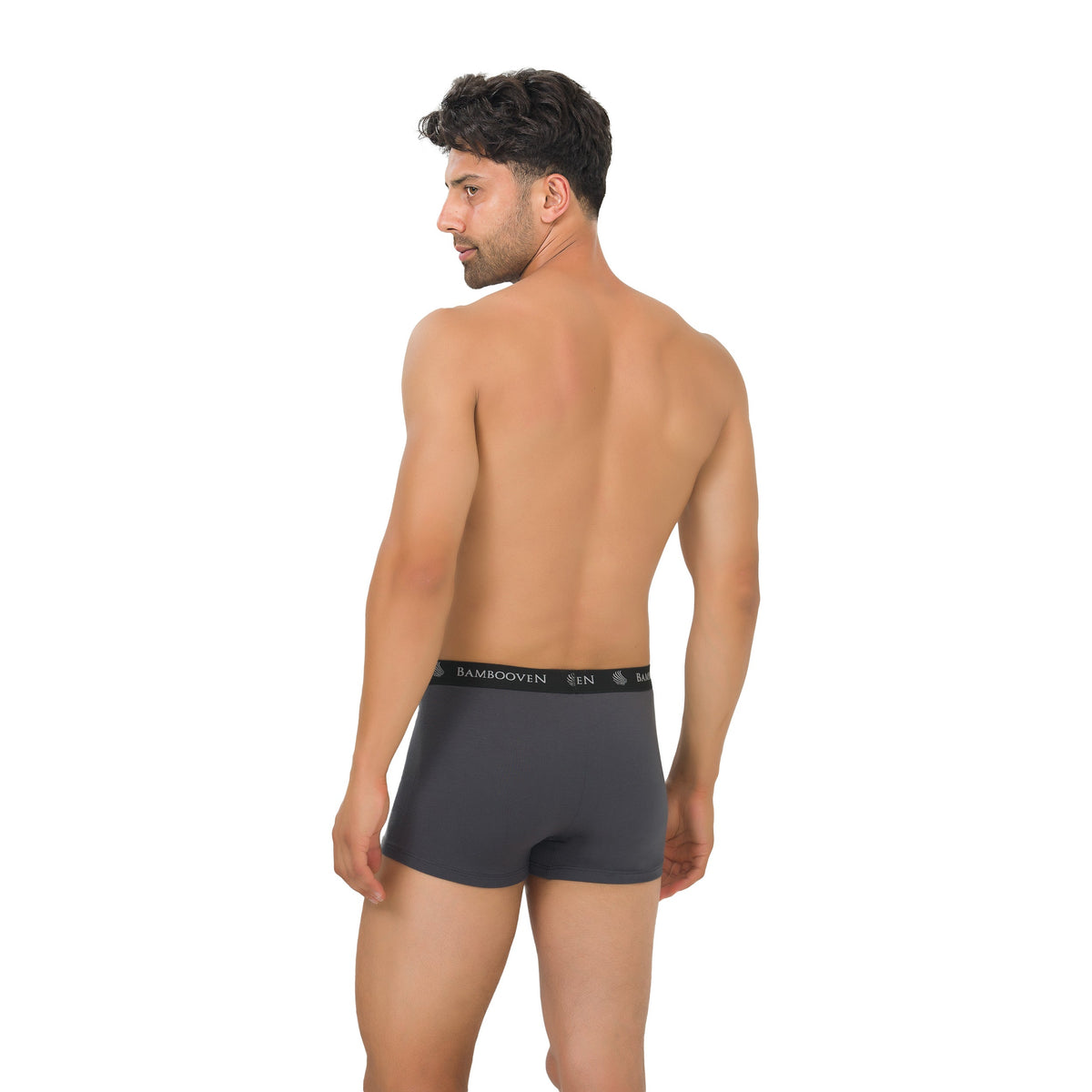Men’s Bamboo Trunks with Pouch 4-Pack – product view 14