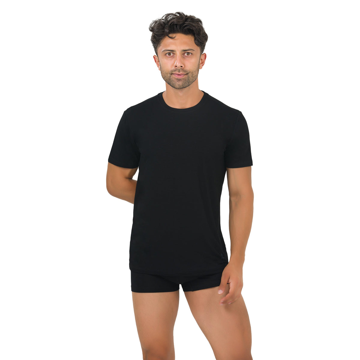 Men’s Bamboo Crew Neck Undershirts 3-Pack – product view 5