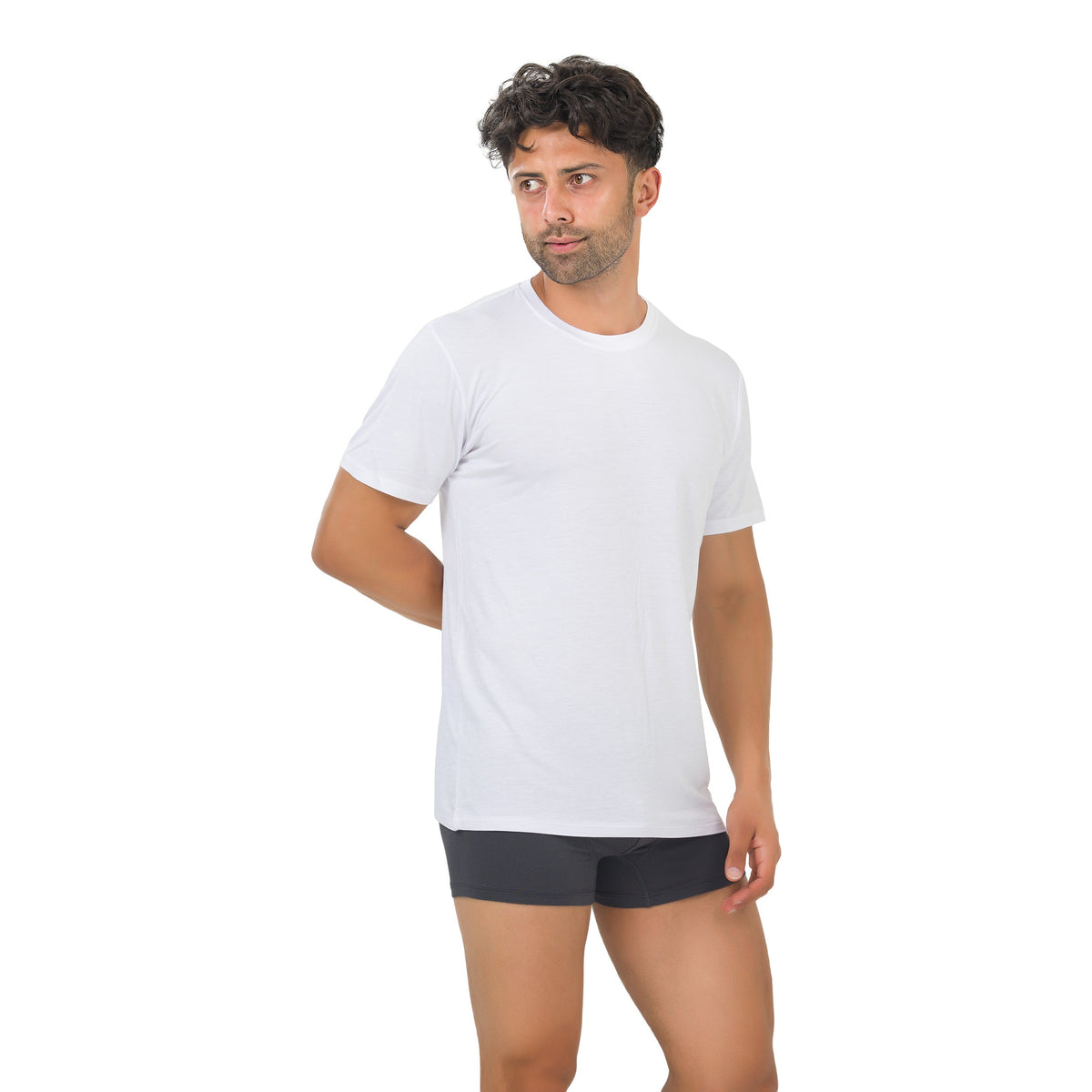 Men’s Bamboo Crew Neck Undershirts 3-Pack – product view 7