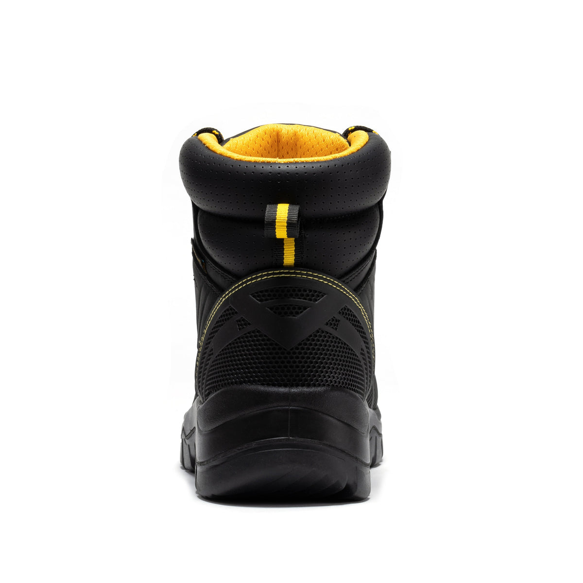 ROCKROOSTER Woodland Black 6 inch Waterproof Composite Toe Leather Work Boots AK663 – product view 6