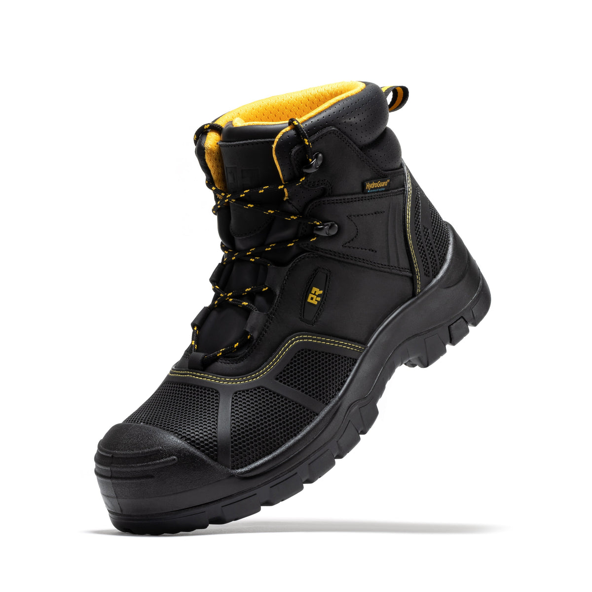 ROCKROOSTER Woodland Black 6 inch Waterproof Composite Toe Leather Work Boots AK663 – product view 9
