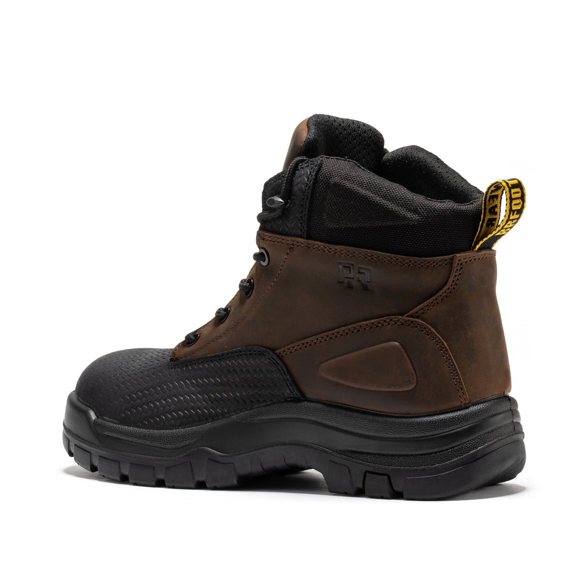 ROCKROOSTER Marfa Brown 6 Inch Waterproof Composite Toe Leather Work Boots CP210 – product view 2