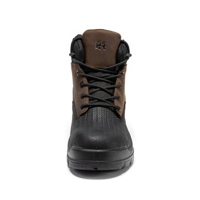 ROCKROOSTER Marfa Brown 6 Inch Waterproof Composite Toe Leather Work Boots CP210