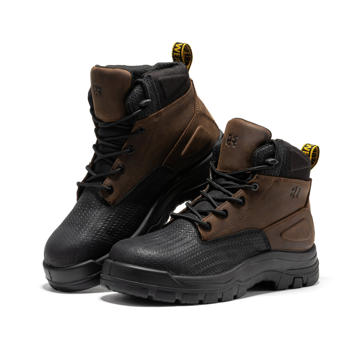 ROCKROOSTER Marfa Brown 6 Inch Waterproof Composite Toe Leather Work Boots CP210 – product view 8