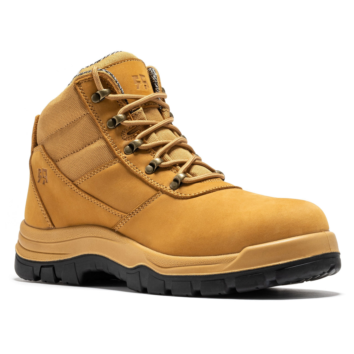 ROCKROOSTER Avalon Black 6 Inch Zip-sided Composite toe Leather Work Boots CP213BK – product view 10