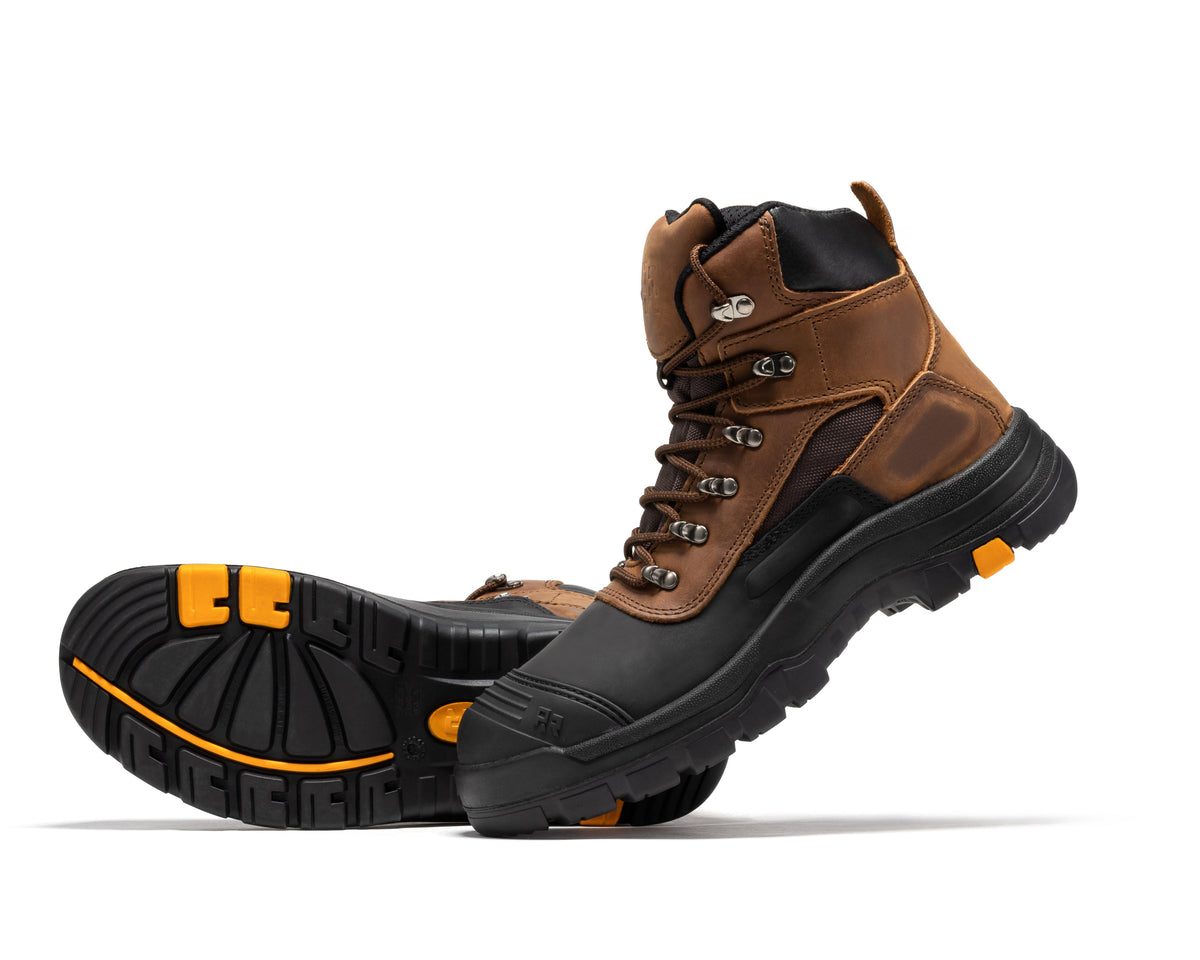 ROCKROOSTER Sedona 6 Inch Waterproof Steel Toe Leather Work Boots AK216 – product view 16