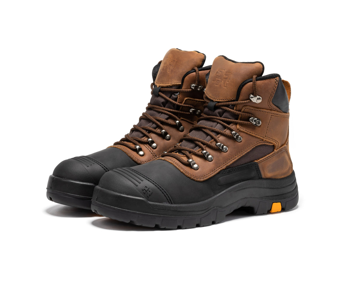 ROCKROOSTER Sedona 6 Inch Waterproof Steel Toe Leather Work Boots AK216 – product view 17