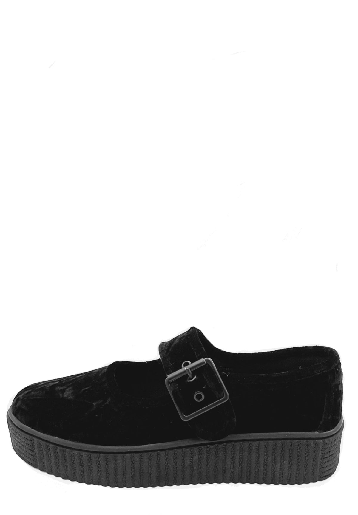 Charla Tedrick  Velvet Crush Maryjane Sneaker - Black – product view 1