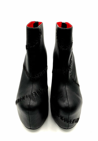 Stitches Tonal Wedge Boot