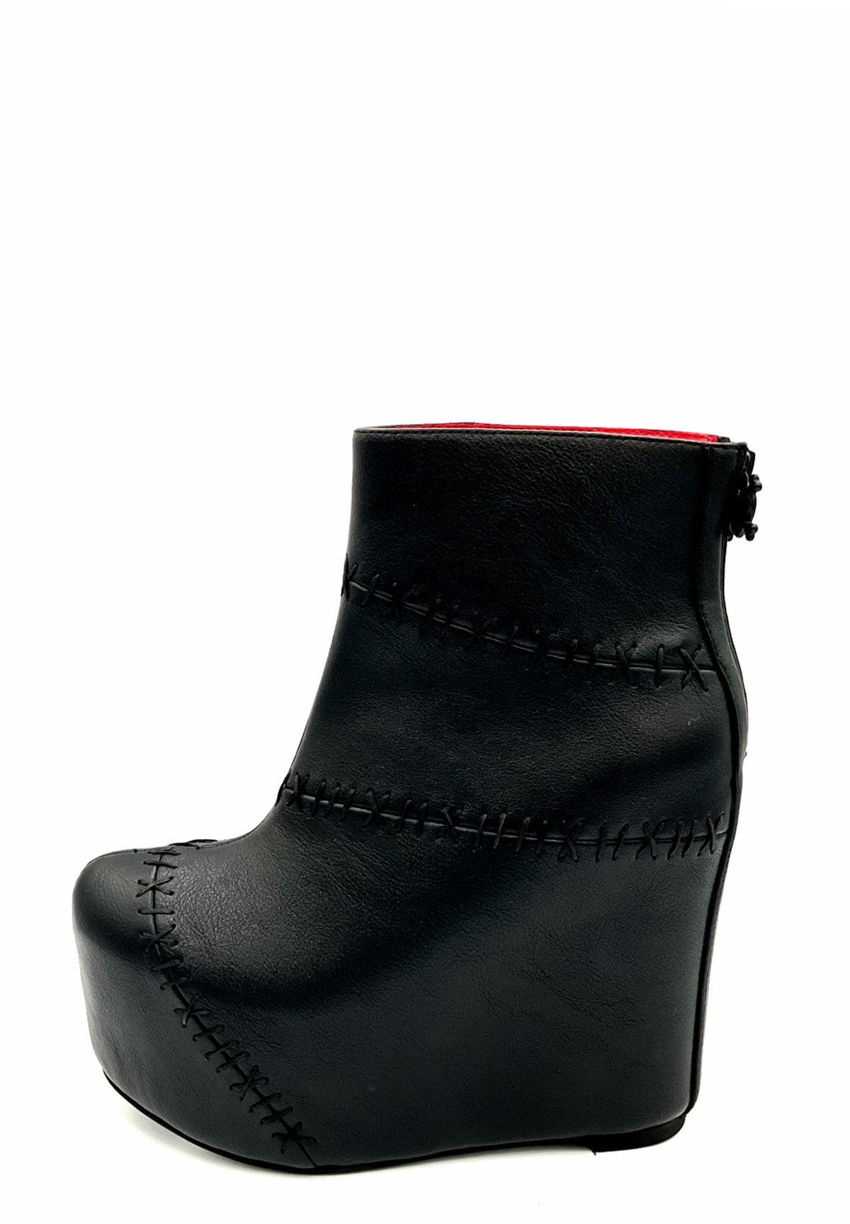 Charla Tedrick  Stitches Tonal Wedge Boot – product view 3