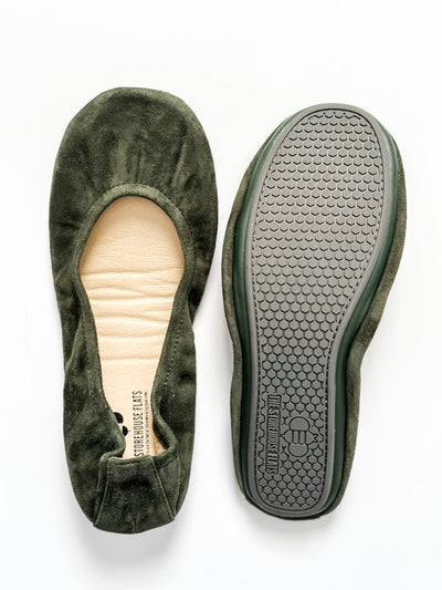 Evergreen Fir Suede