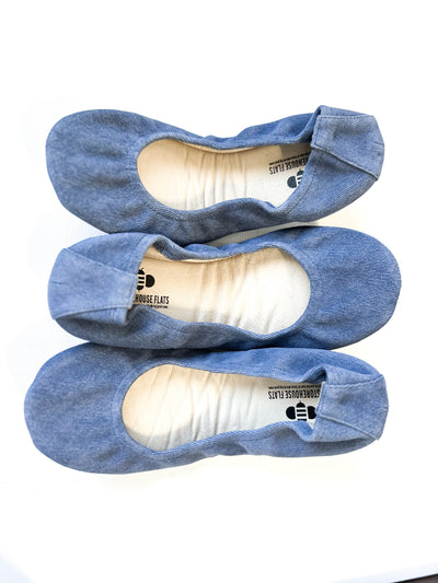 Blue Jean Suede