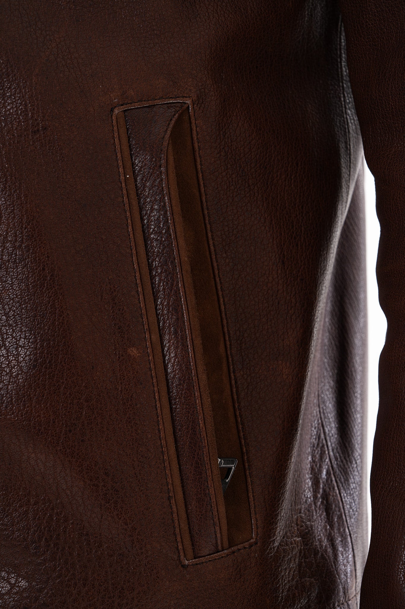The Marco Brown Leather Men Jacket