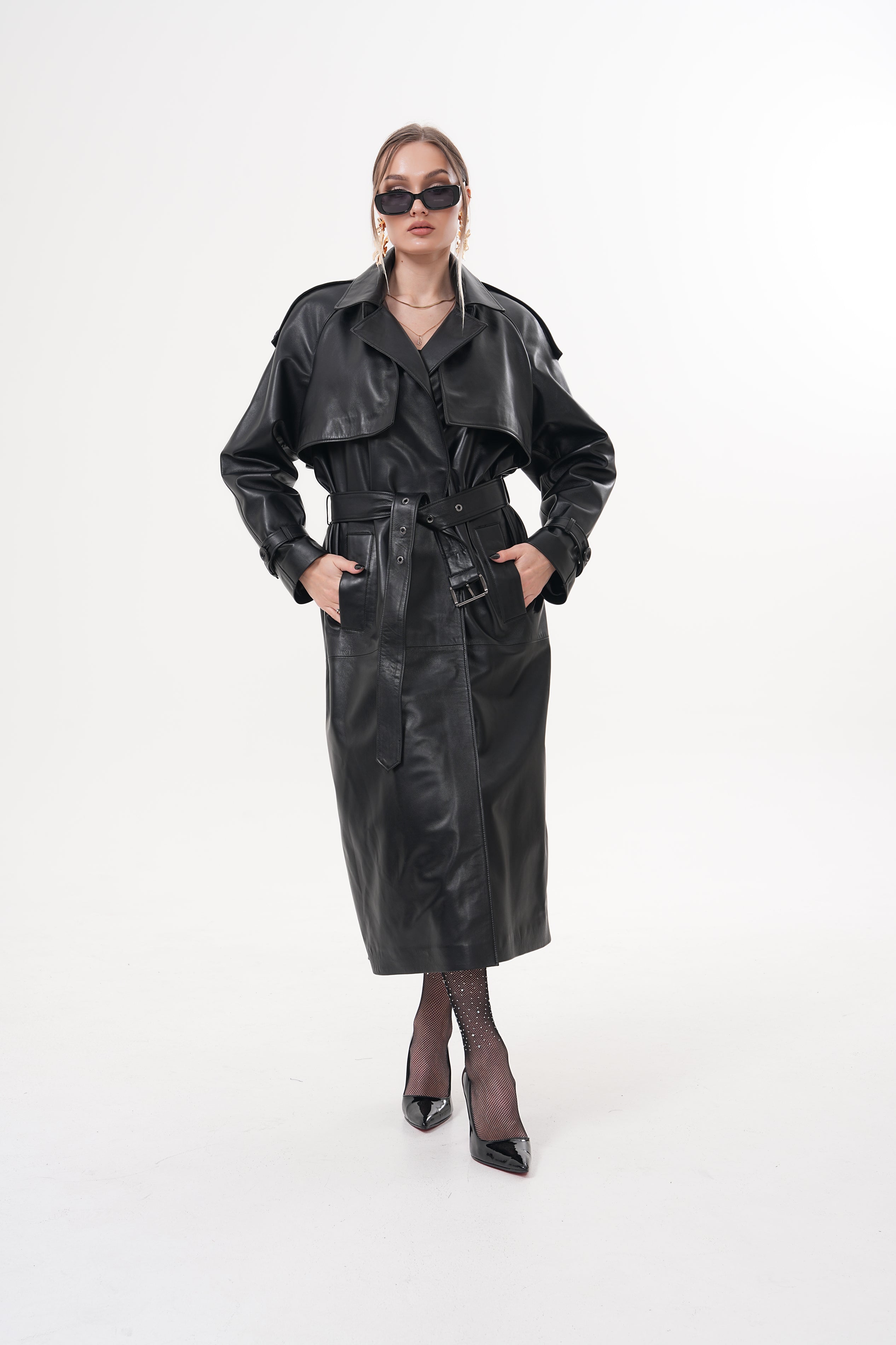 The Raven Black Leather Women Jacket