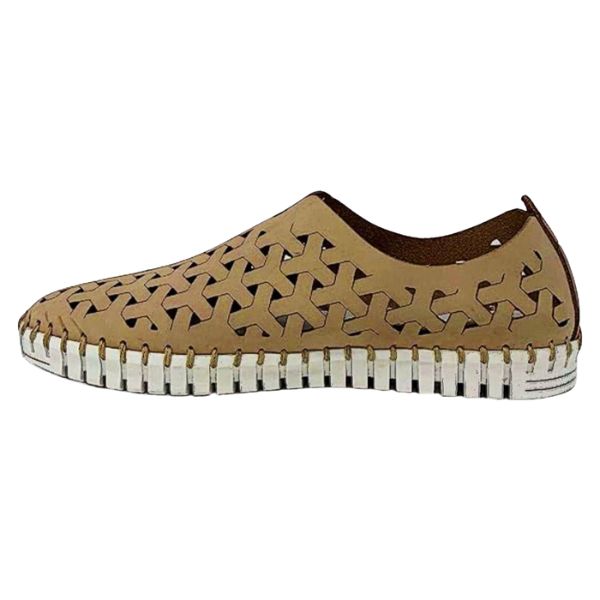 Eric Michael Inez Women’s Leather Platform Slip-On