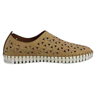 Eric Michael Inez Women’s Leather Platform Slip-On